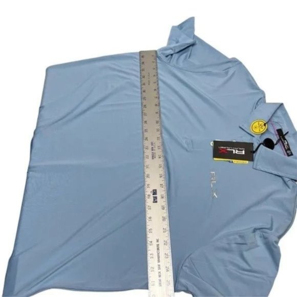 ⛳Ralph Lauren RLX⛳ XL Performance UV Protection Golf Polo Shirt Moisture Wicking - Picture 2 of 7